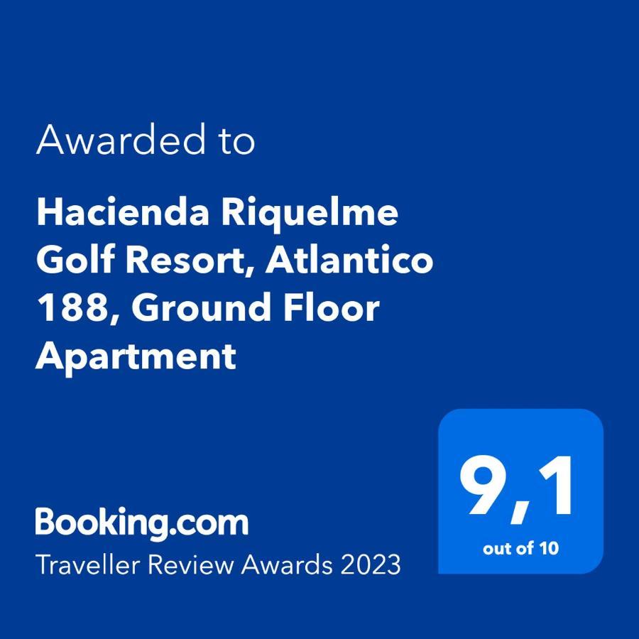 Hacienda Riquelme Golf Resort, Atlantico 188, Ground Floor Apartment Сусина Экстерьер фото